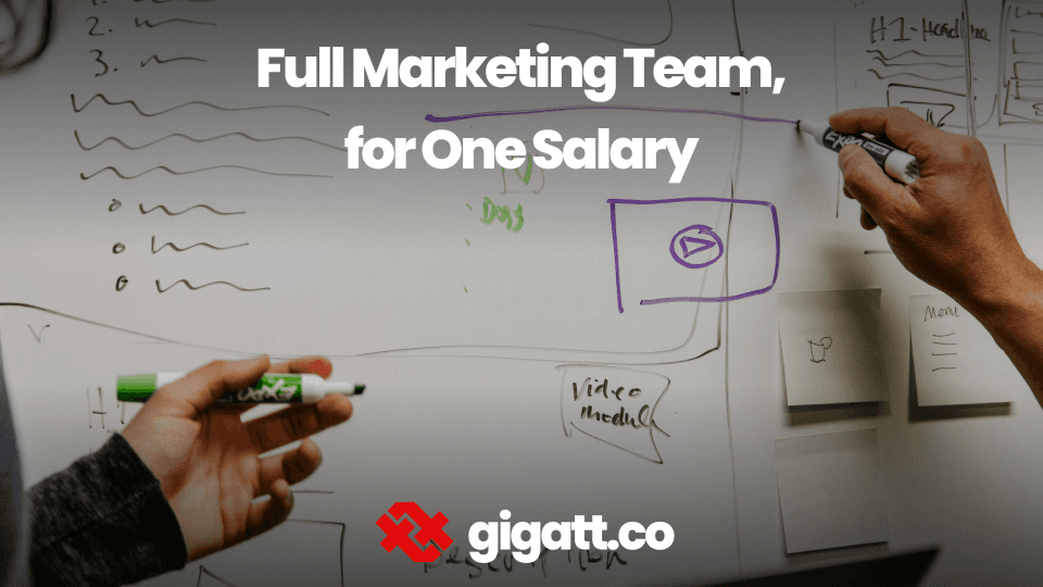Full Marketing Team: One Salary